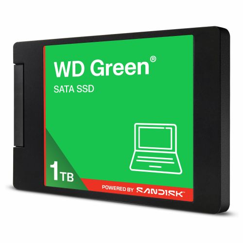 Vgradni SSD disk Western Digital WD Green 1TB, M.2 SATA, 3D NAND, hitrost branja 545 MB/s