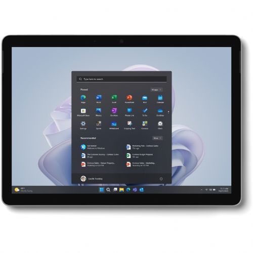 Prenosnik Microsoft Surface Go4 Intel N200/8GB/SSD 256GB NVMe/10,5'' FHD/Win11Pro, Platinum