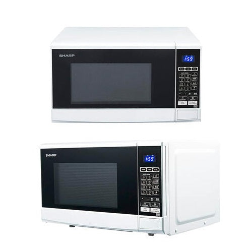 Mikrovalovna pečica Sharp R670W (bela/črna)