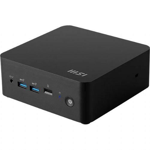 Mini / NUC računalnik MSI Cubi NUC 1MG-244BEU barebone, Intel Core 3, Wi-Fi 6E, 2x2.5Gbps LAN, Thunderbolt 4, brez OS