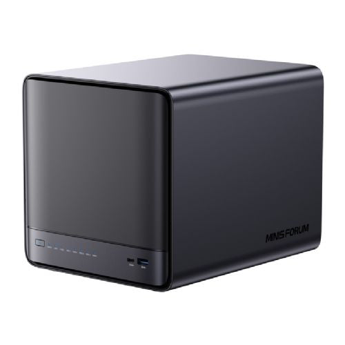 MINI-PC Minis Forum NAS N5 AMD Ryzen 7 H255, 16 GB + 128 GB prostora za shranjevanje operacijskega sistema