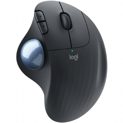 Miška Logitech ERGO M575 za podjetja (grafitna/modra)