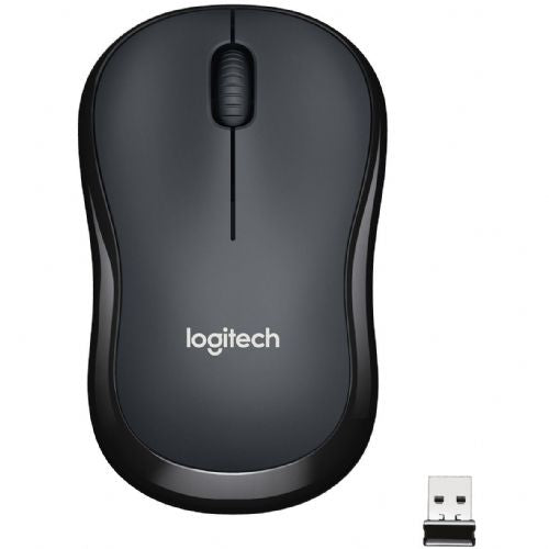 Miška Logitech M220 Silent, 1000 dpi, siva