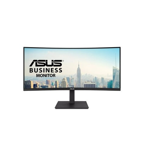 Monitor Asus VA34VCPSR 86,4 cm (34-palčni), WQHD, VA, ukrivljen, 3440 x 1440, 21:9, 300 cd/m², 100 Hz, USB-C, HDR10