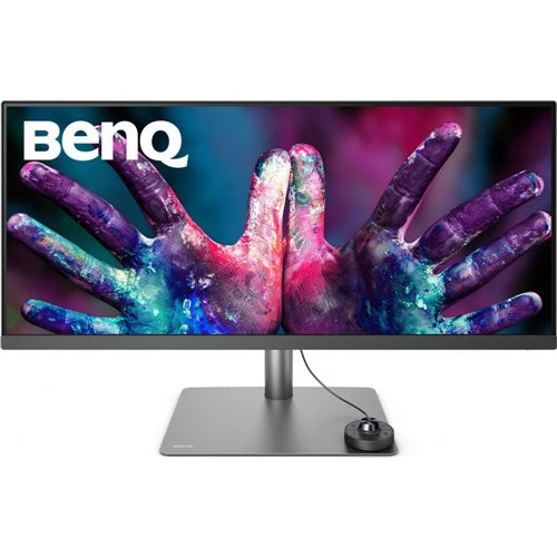 Monitor BenQ PD3420Q, 86,36 cm (34"), 3440x1440 WQHD, 21:9, IPS, 350cd/m2, 60Hz, 5ms, HDMI, DP, USB-C (65W), crni (9H.LJHLB.QBE)