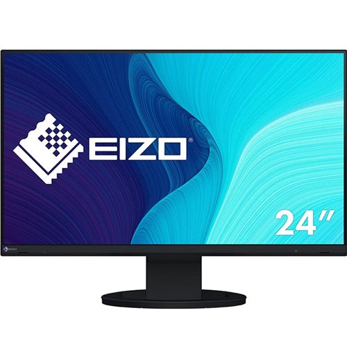 Monitor Eizo EV2490, 60,96 cm (24"), 1920x1080 FHD, IPS, 16:9, 250 cd/m2, 60 Hz, 5ms, HDMI, DP, USB-C (70 W), RJ-45, črn (EV2490-BK)