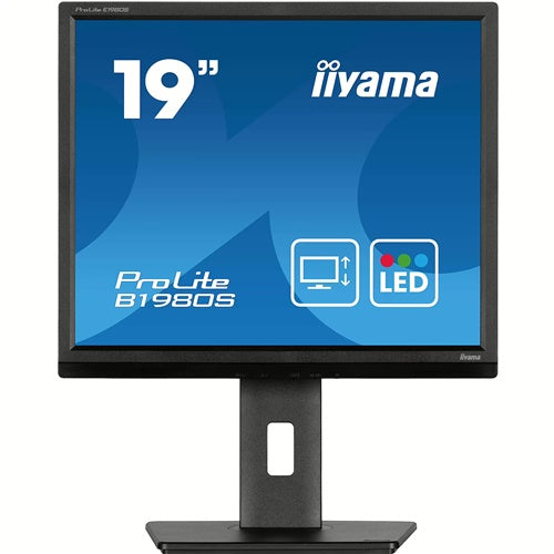 Monitor  Iiyama ProLite B1980S-B1 48 cm (19"), SXGA, TN, HDMI, DP, ergonomsko stojalo, črna