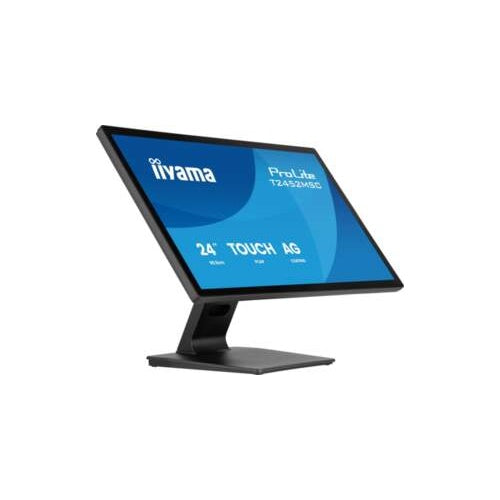 Monitor Iiyama ProLite T2452MSC-B2AG 24", IPS, FHD, kapacitivni zaslon na dotik, 120 Hz, antirefleksni