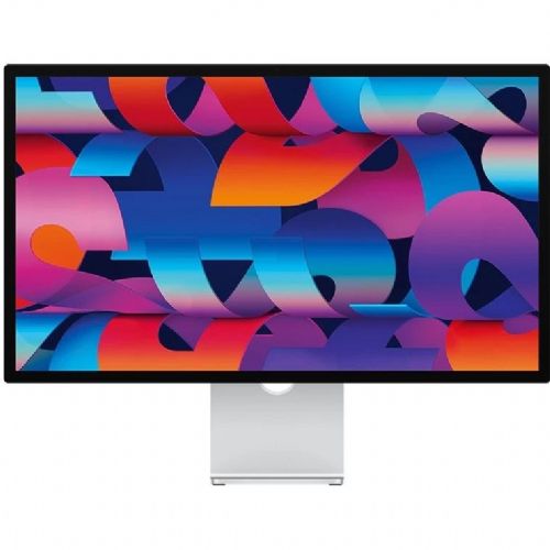 Monitor Apple Studio Display, 68,3 cm (27"), srebrn, stojalo z nastavljivim nagibom, standardno steklo, 5K Retina, spletna kamera