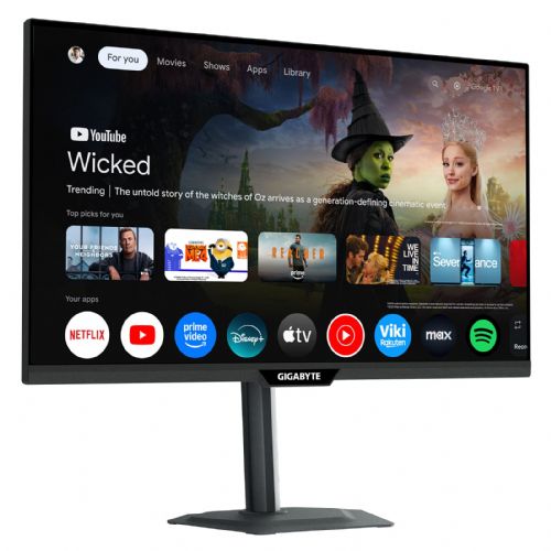 Monitor Gigabyte M27QS 27" QHD SS-IPS 180Hz Google TV