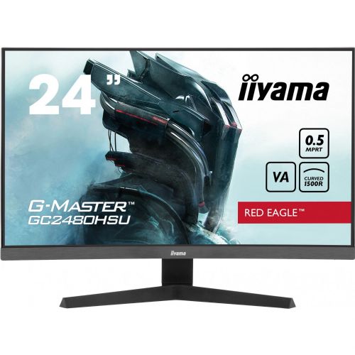 Monitor Iiyama GC2480HSU-B1, 60,5cm (24"), 1920 x 1080 FHD, 16:9, VA, 300 cd/m2, 0,5ms, črn