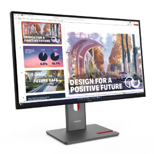 Monitor Lenovo ThinkVision P27QD-40 68,58cm (2/") QHD IPS DP/HDMI/USBC/RJ45, črna