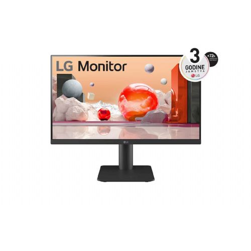 Monitor LG 24MS550-B, 23,8'', IPS, 1920x1080, 100Hz, 2x HDMI, zvočnik 24MS550-B.AEU