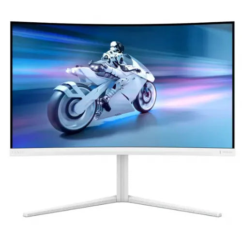 Monitor Philips 32M2C5501, 80cm (31,5"), 2560 x 1440 QHD, VA, 16:9, 300 cd/m2, 180 Hz, 1ms, ukrivljen, bela