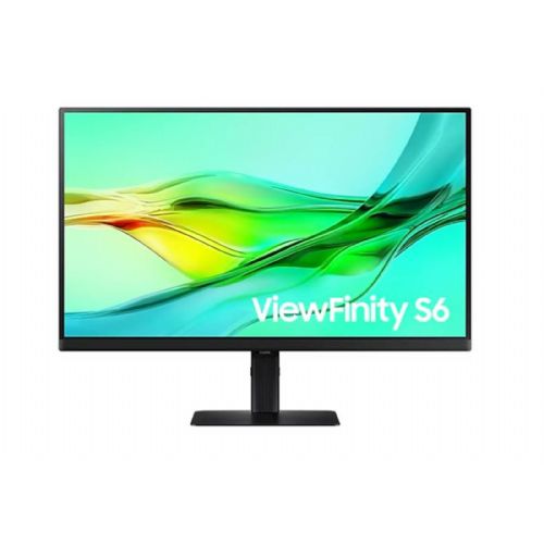 Monitor Samsung ViewFinity S6 S60UD QHD monitor, 68,58 cm (27,0"), 2560 x 1440 (WQHD), IPS, DP, HDMI, USB-C (90W) LS27D600UAUXEN