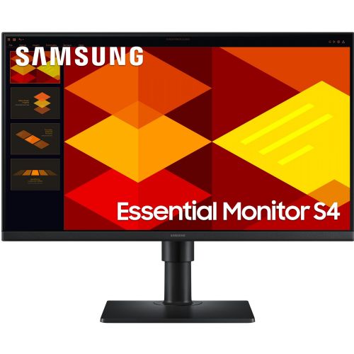 Monitor Samsung S24D406GAU S40GD 61 cm (24"), 1920 x 1080 (FHD), IPS, 250 cd/m2, 16:9, 5ms, HDMI, DP, črna