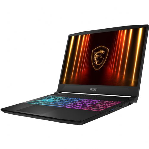 Prenosnik MSI Katana 15 HX B14WGK-058 (črna. Intel Core i7-14650HX. NVIDIA GeForce RTX 5070. 16 GB DDR5. 512 GB (512 GB SSD)/DE/ Windows 11 Home 64-bit)
