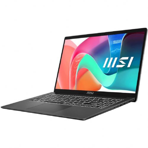 Prenosnik MSI Modern 15 F13MG-039 (siv. Intel Core i5-1335U) Grafika Intel Iris Xe. 16 GB DDR4. 512 GB (512 GB SSD)/DE/Windows 11 Home 64-bit)