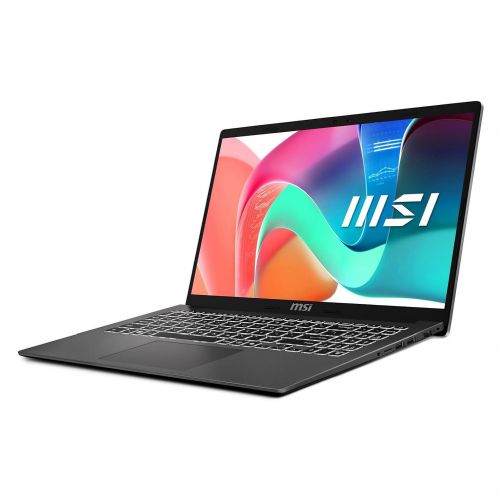 Prenosnik MSI Modern 15 F13MG-802 (siv, Intel® Core™ i5-1334U, grafika Intel® Iris® Xe, 16 GB DDR4, 512 GB (512 GB SSD), DE, Windows 11 Home)