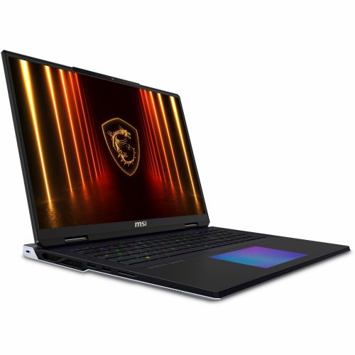 MSI Titan 18 HX AI A2XWJG-656 CU 9 285HX RTX 5090 64GB DDR5 6TBSSD W11P črna srebrna