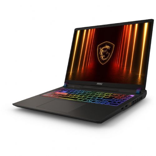 Prenosnik MSI Vector 16HX AI A2XWHG-074 (siva, Intel Core? Ultra7 255HX, NVIDIA GeForce RTX 5070Ti, 16 GB DDR5, 512 GB (512 GB SSD), Windows 11 Home)