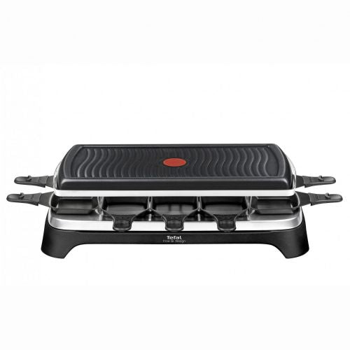 Namizni žar Tefal RE4588, do 8 porcij, 1350 W, neoprijemljiva obloga, nastavljiva temperatura,  črno-srebrne barve