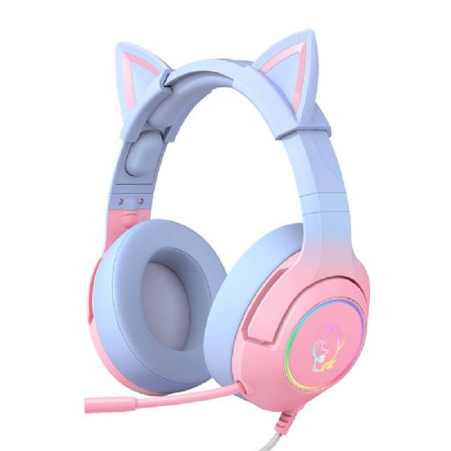 Gaming slušalke ONIKUMA K9 Pink/Blue