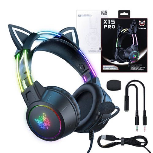 Gaming slušalice ONIKUMA X15 PRO Cat (crne)