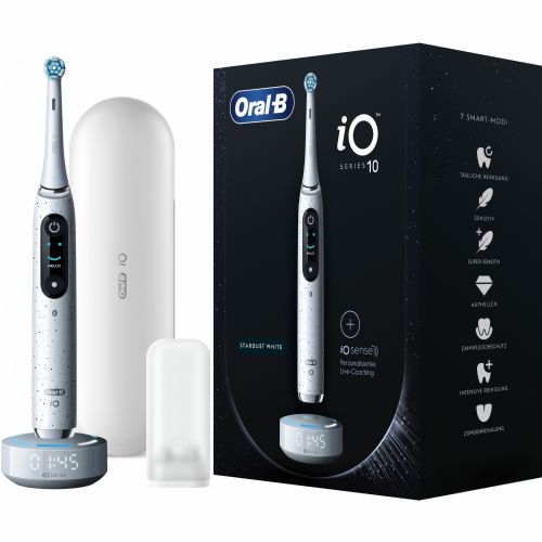 Električna zobna ščetka Oral-B iO Series 10, bela