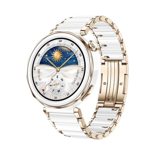 Pametna ura Huawei Watch GT5 PRO 42mm (Jana-B29C), bela keramika-titan zapestnica