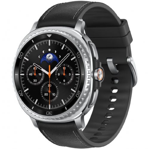 Pametna ura Samsung Galaxy Watch8 Classic (črna, 46 mm, LTE, hibridni pašček)