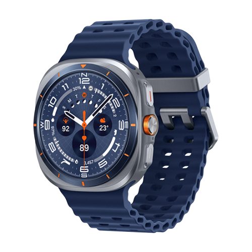 Pametna ura Samsung Galaxy Watch Ultra (2025) (titanovo modra, LTE)