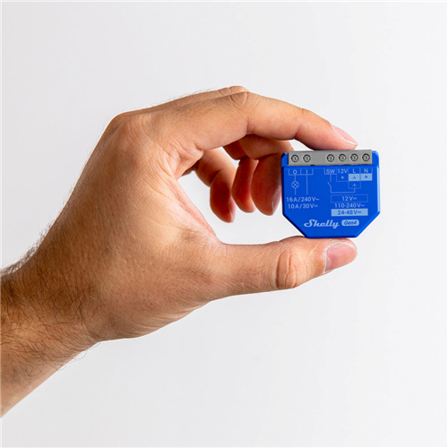 Pametni rele Stikalo Shelly 1 Gen4 (modro, 2 kosa)