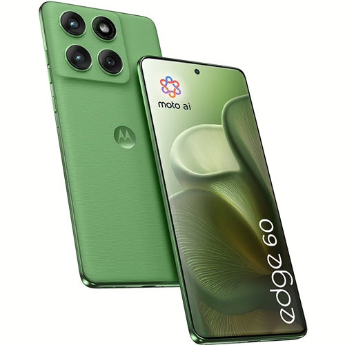 Pametni telefon Motorola edge 60 512GB (Shamrock, Android, videz usnja, 12 GB)