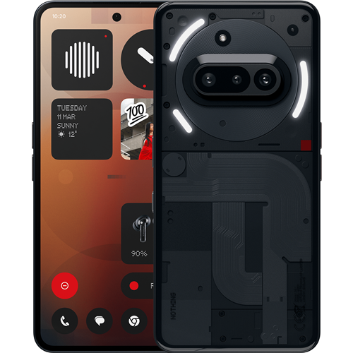 Pametni telefon Nothing Phone (3a) 128GB, Android 15, 8 GB, črna