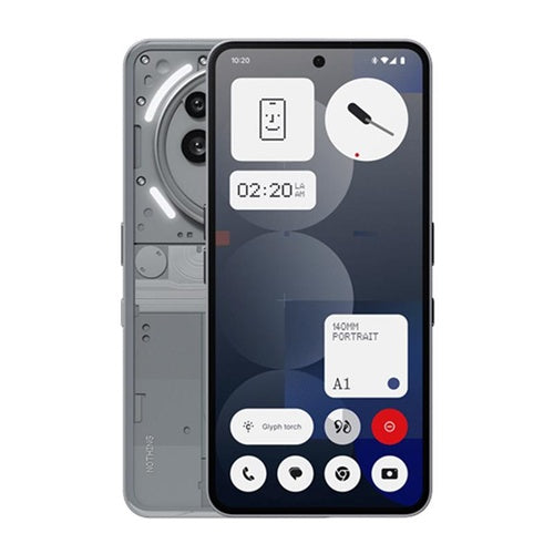 Pametni telefon Nothing Phone (3a) Pro 256GB, Android 15, 12 GB, siva