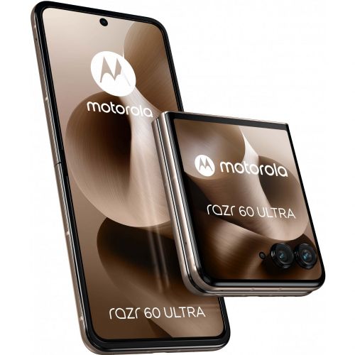 Pametni telefon Motorola razr 60 Ultra 512GB (Mountain Trail, Android, lesena površina, 16 GB LPDDR5X)