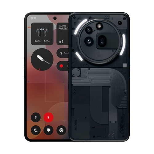 Pametni telefon Nothing Phone (3a) Pro 256 GB (črn, Android 15, 12 GB)