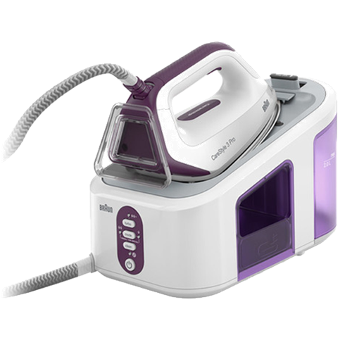 Parna likalna postaja Braun CareStyle 3 Pro IS 3155 VI (bela/vijolična)