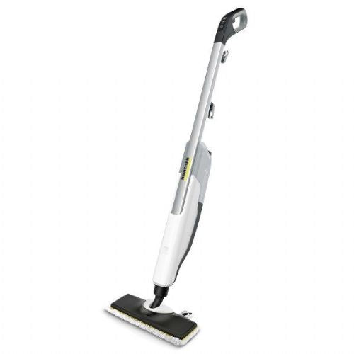 Parni čistilec Kärcher Steam Cleaner SC 2 Upright EasyFix (bel, 1600 W, s kompletom za čiščenje tal EasyFix)