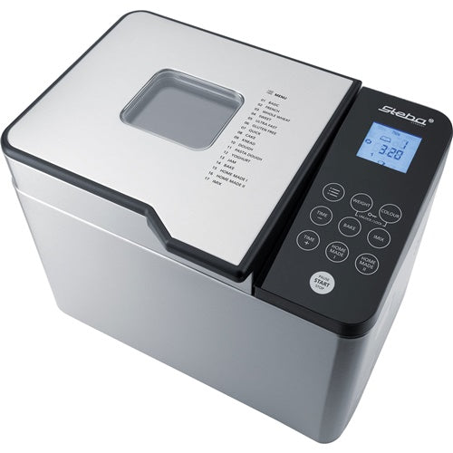 Pekač kruha Steba BM 2, 600W, za 1 kg kruha, nerjaveče jeklo/črna