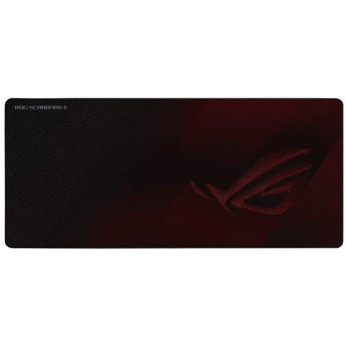 Podloga za miško Asus ROG Scabbard II, črna/temno rdeča
