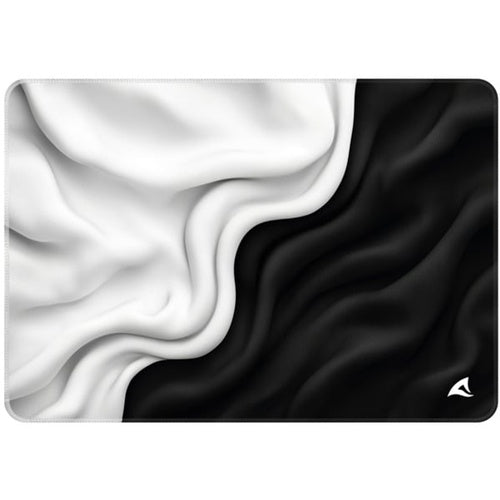 Podloga za miško Sharkoon SKILLER SGP35 D1 (črna/bela, velikost M)