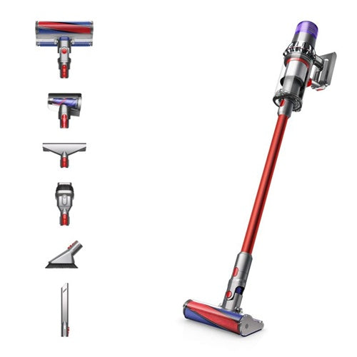 Pokončni sesalnik Dyson V11 Fluffy, rdeča/nikelj