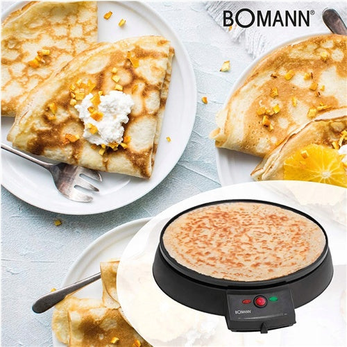 Ponev za peko palačink Clatronic CM 3372, 29 cm, 900 W, črna