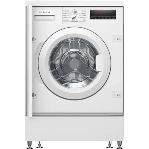 Bosch WIW28443 Series 8 perilica rublja s prednjim punjenjem, ugradbena, 8 kg, 1400 o/min, bijela
