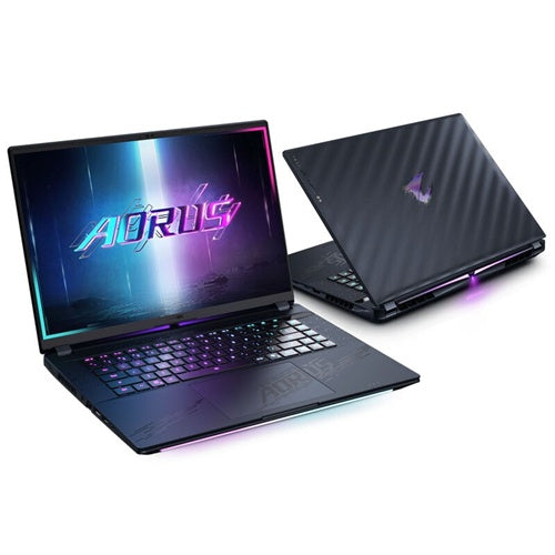 Prenosnik Gigabyte AORUS MASTER 16 BYHC5DEE65SP Intel® Core™ Ultra 9 275HX,32GB DDR5,40,6 cm (16"), 2TB SSD, OLED 240Hz, RTX 5080, DE, Windows 11 Pro, siva