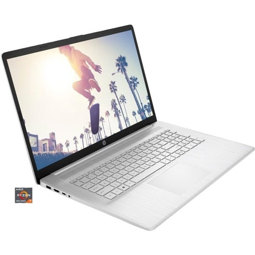 Prenosnik HP 17-cp3273ng, Ryzen 7 7730U/16 GB/SSD 512 GB NVMe/43,9 cm (17,3"), FHD, IPS/DE/Brez OS, srebrne barve
