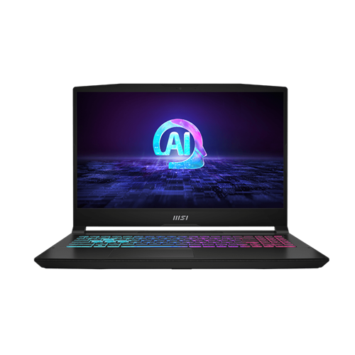 MSI Katana A15 AI B8VF-451 prijenosno računalo, AMD Ryzen 7 8845HS/16 GB/SSD 512 GB NVMe/39,6 cm (15,6"), FHD, LED/RTX 4060/DE/W11Home, crno