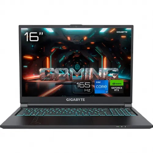 Prenosnik Gigabyte G6 MF-H2DE854KH,i7-13620H/16 GB/SSD 1 TB NVMe/40,6 cm (16") 1920x1200/250 cd/m2/RTX 4050/DE/W11Home, črna